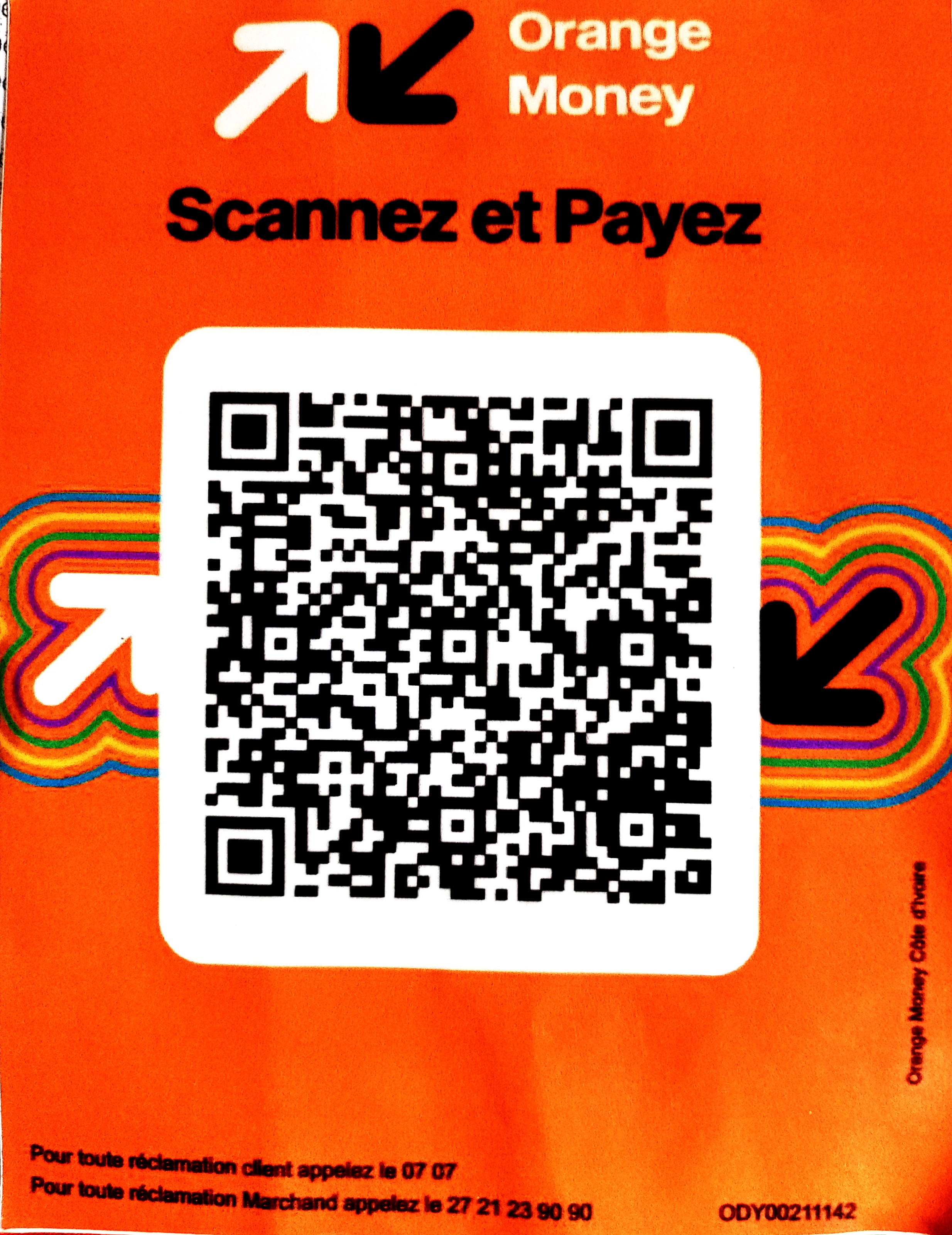 SCANNER ET PAYEZ (ORANGE MONEY)